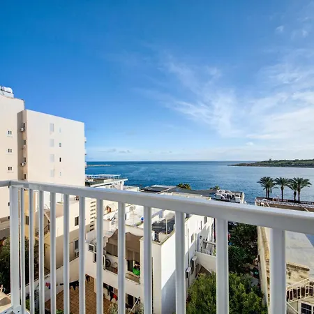 Seaview Two-bedroom Near The With Wifi St. Paul's Bay